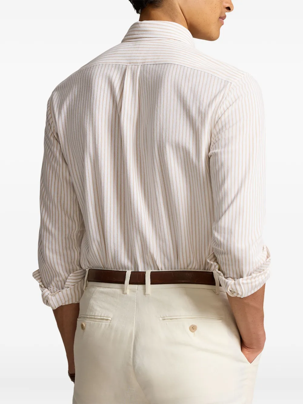 Polo Ralph Lauren Gestreept overhemd Wit