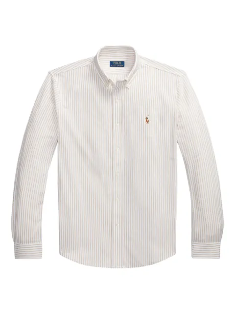 Polo Ralph Lauren camisa con botones y rayas estampadas