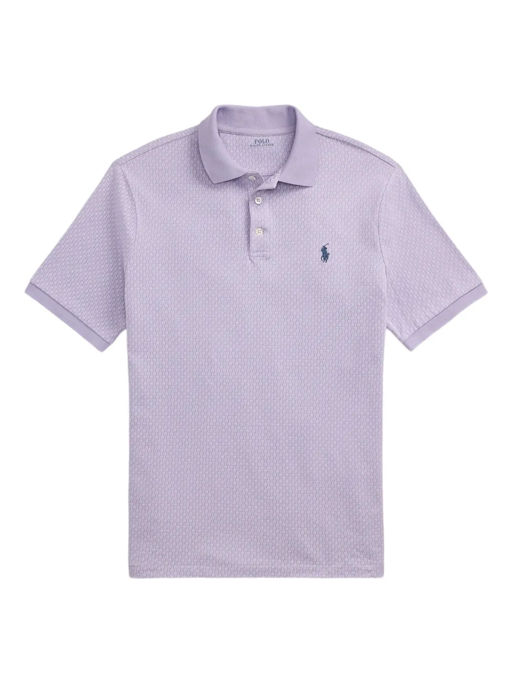 Polo Ralph Lauren Poloshirt met textuur Paars