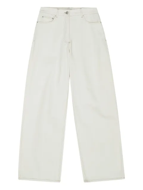 REMAIN Cocoon contrast-stitch wide-leg jeans