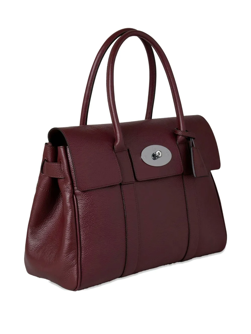 Mulberry Bayswater kleine leren shopper met textuur Bruin