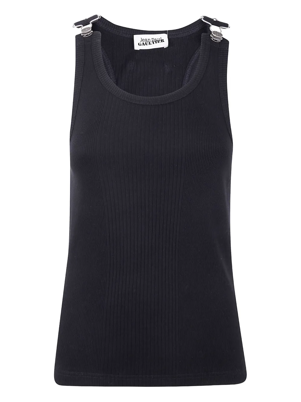 Jean Paul Gaultier Buckles Logo-engraved Button Top