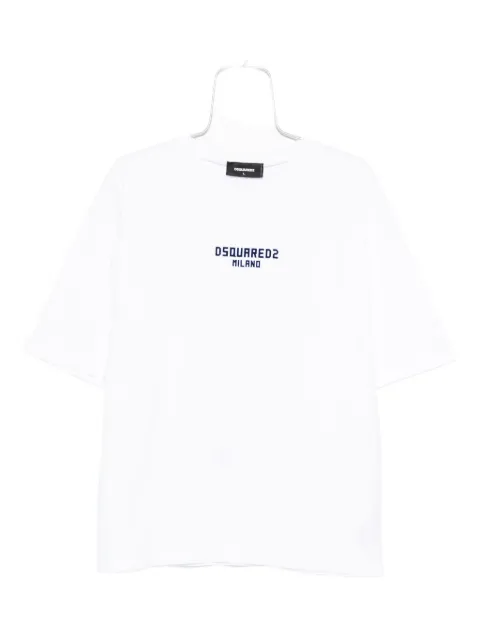 DSQUARED2 t-shirt à logo brodé
