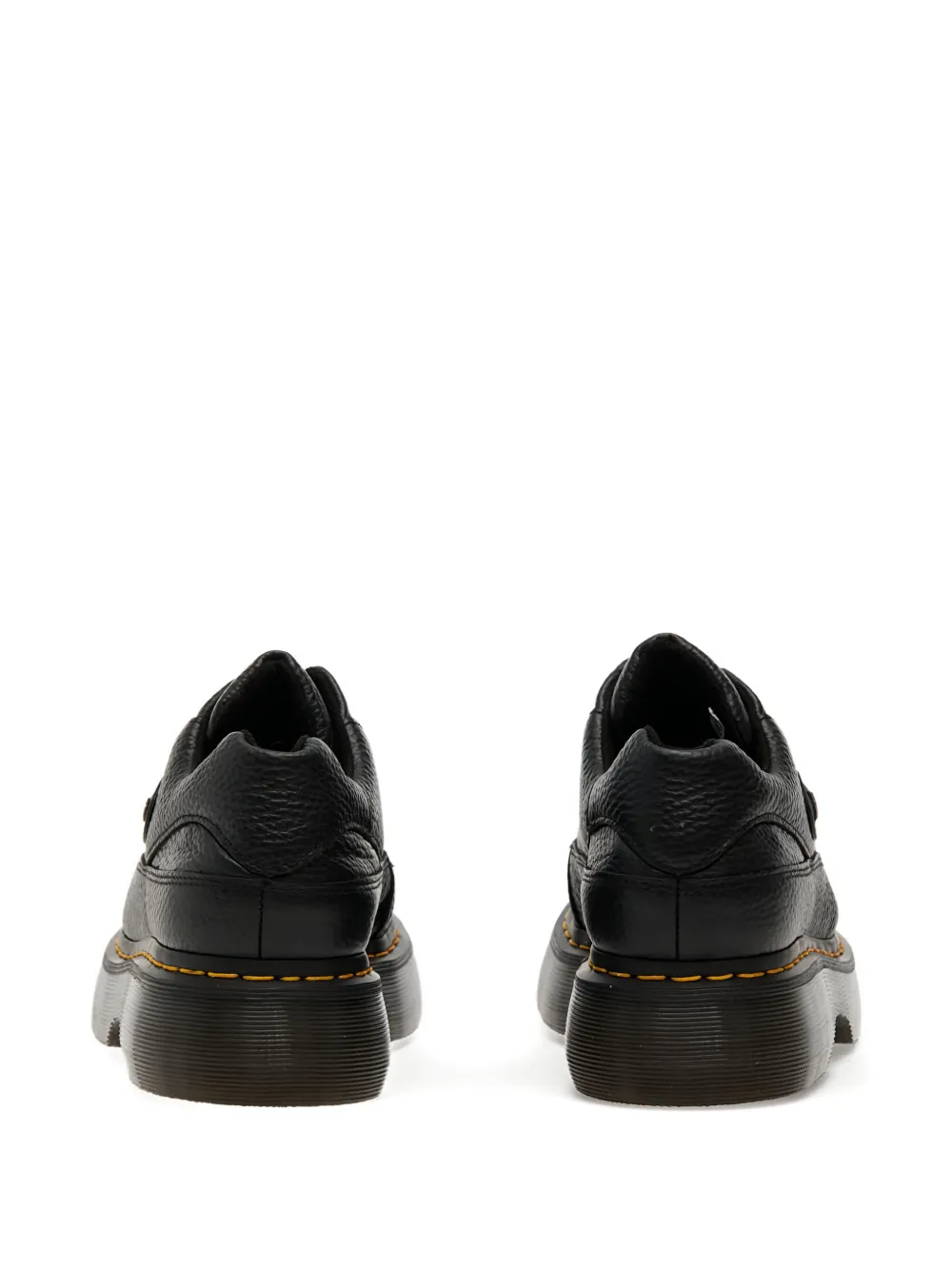 Dr. Martens Buzz textured platform sneakers Black