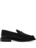 Filling Pieces chain-link perforated loafers - Black
