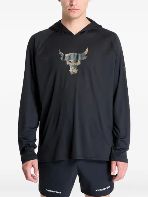 Under Armour Isochill camouflage-print hoodie