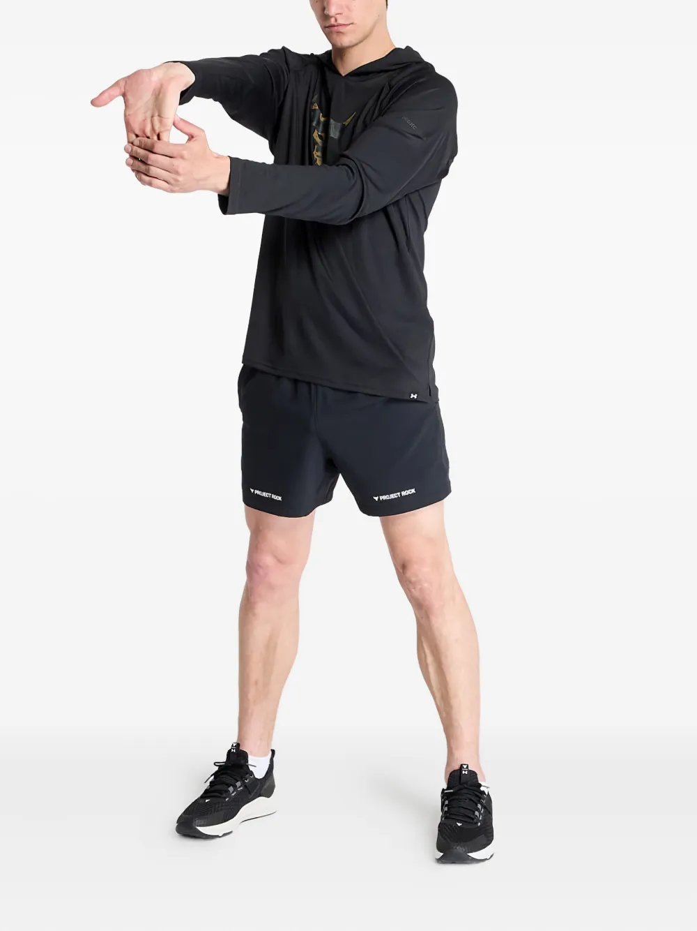 Under Armour Isochill hoodie met camouflageprint Zwart