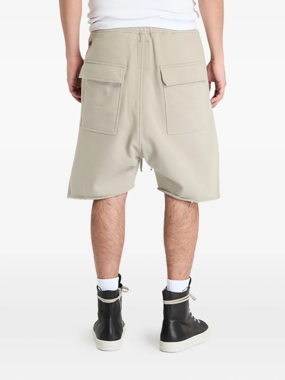 Rick Owens DRKSHDW Beveled Pods bermuda shorts Beige