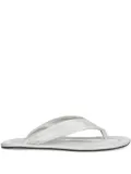 BY FAR Dasha leather sandals - White