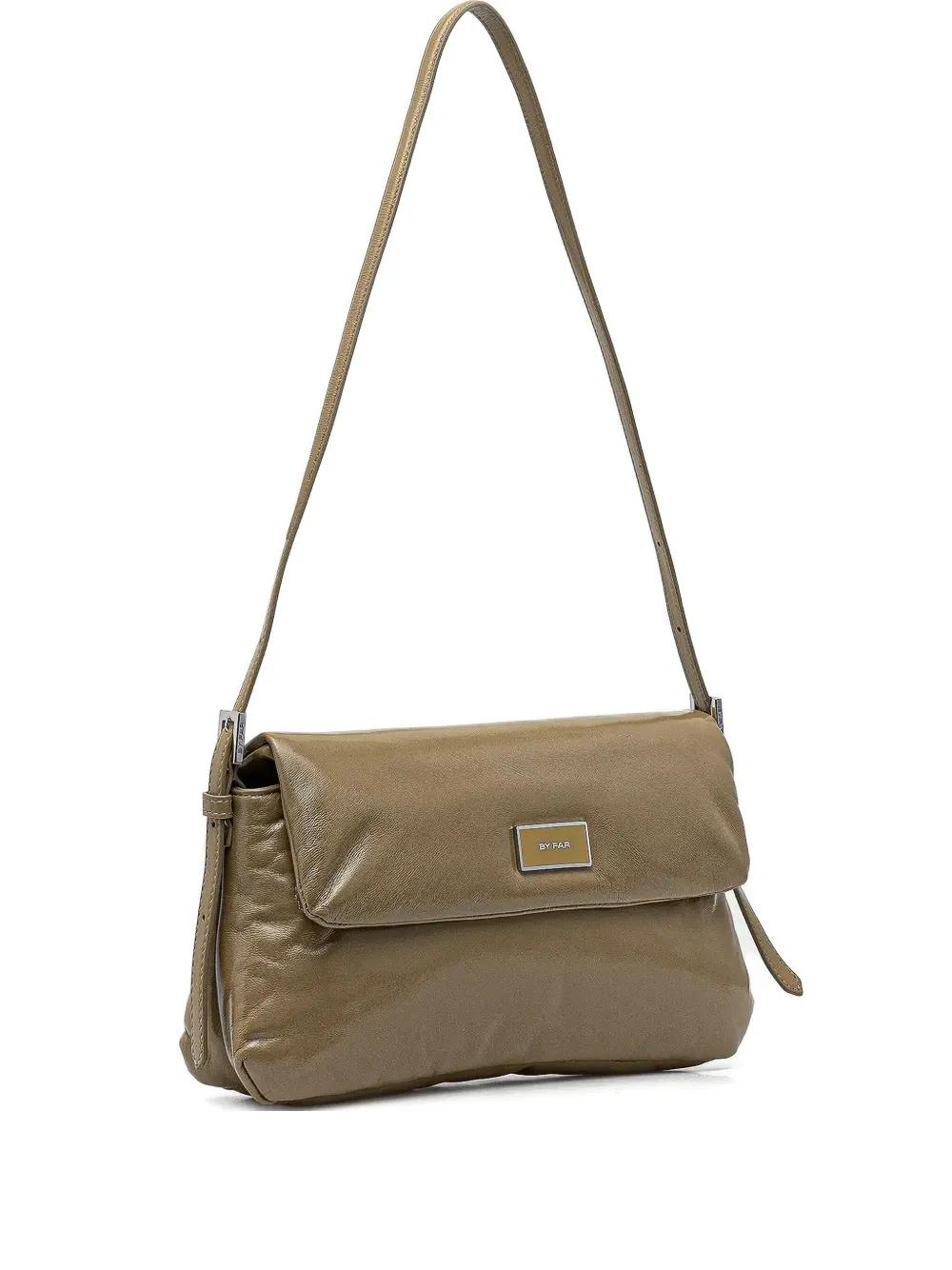 BY FAR leather tote bag Bruin