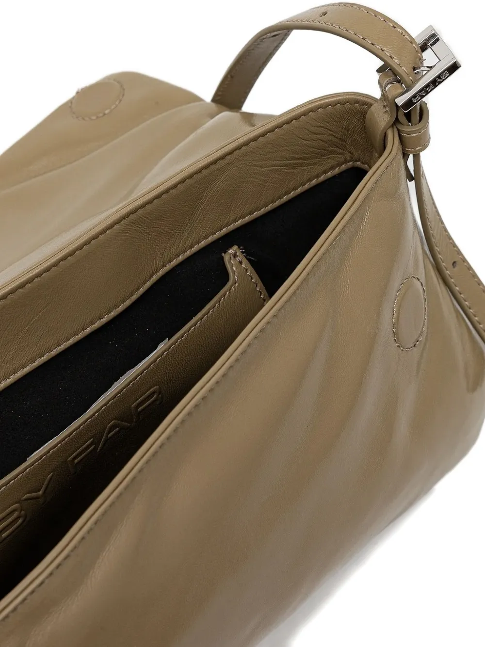 BY FAR leather tote bag Bruin