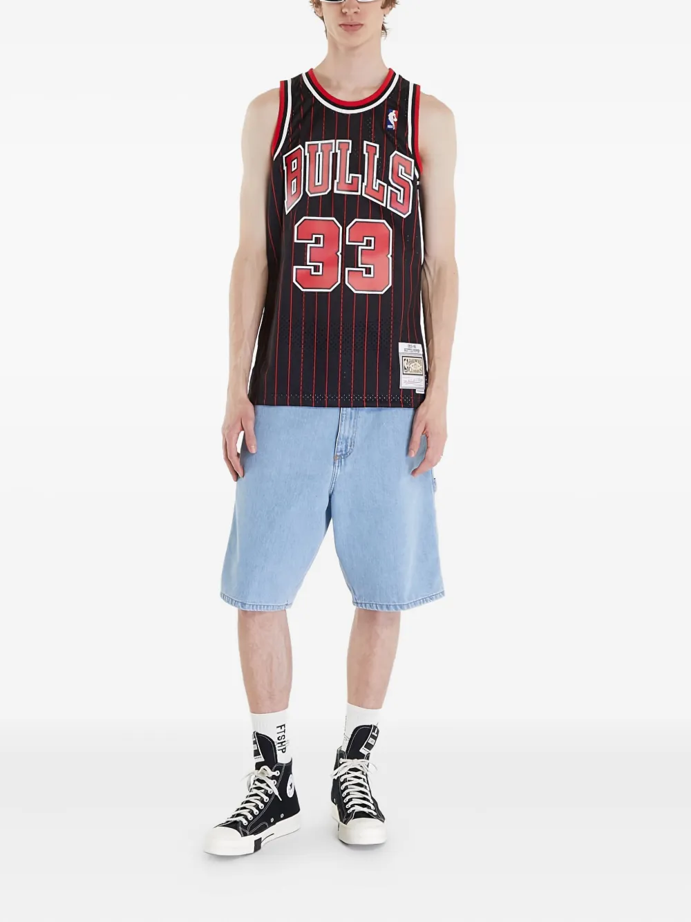 Mitchell & Ness Chicago Bulls Scottie Pippen jersey - Zwart