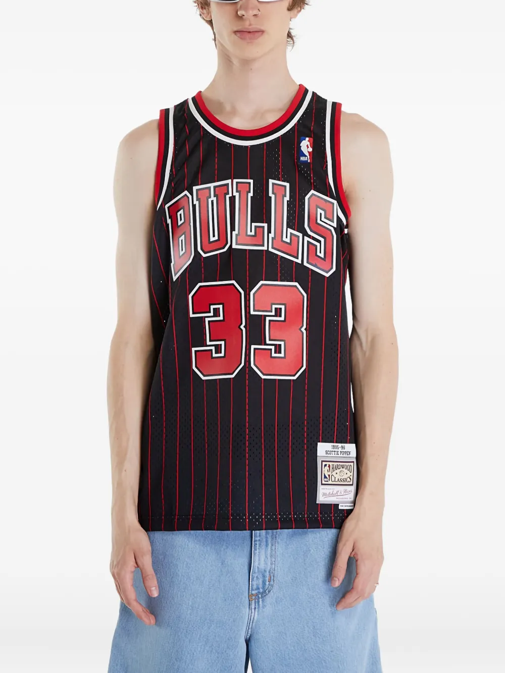 Mitchell & Ness Chicago Bulls "Scottie Pippen" jersey | Black | Image 1