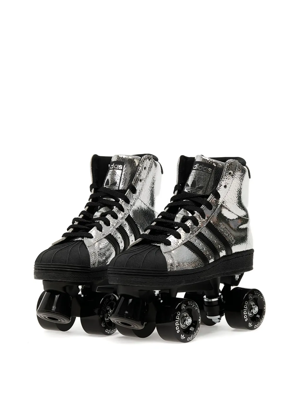 adidas Superstar 82 metallic high-top roller blades | Hi-Tops | Image 2