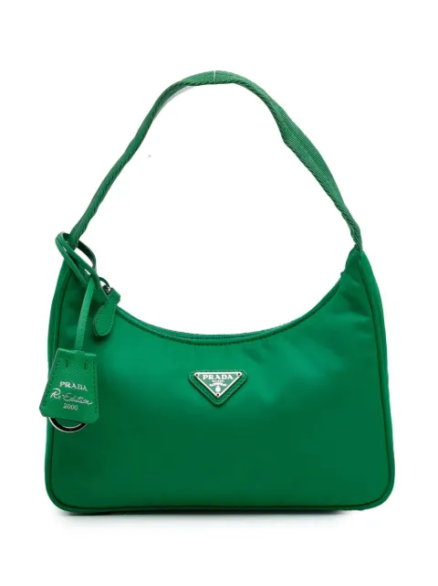 Prada Pre-Owned 2019-2024 Mini Tessuto Re Edition 2000 shoulder bag