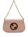 Gucci Pre-Owned 2016-2024 Calfskin Blondie Chain satchel - Pink