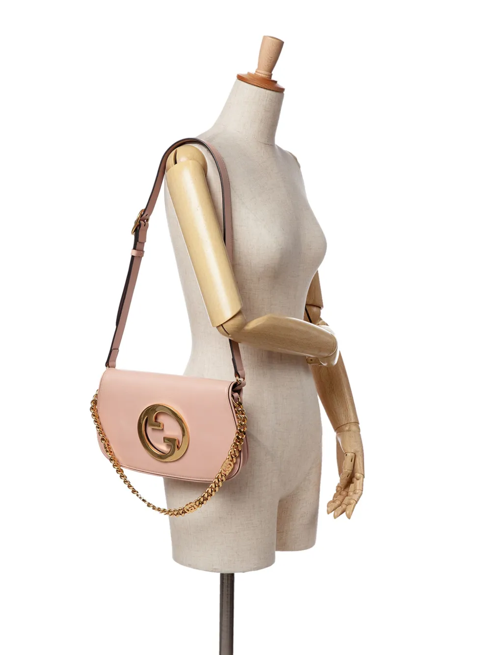 Gucci Pre-Owned 2016-2024 Calfskin Blondie Chain satchel | Pre-Owned | Image 2