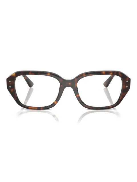 Ray-Ban RB7258 tortoiseshell oversized glasses
