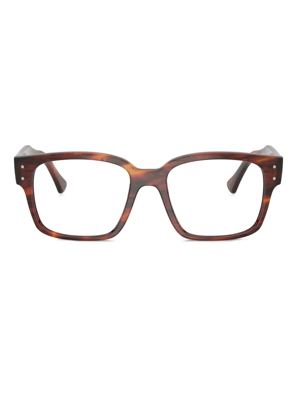 Ray-Ban RB7256 tortoiseshell oversized glasses | Brown | Image 1