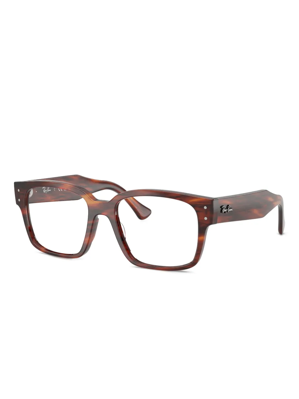 Ray-Ban RB7256 tortoiseshell oversized glasses | Men | Image 2