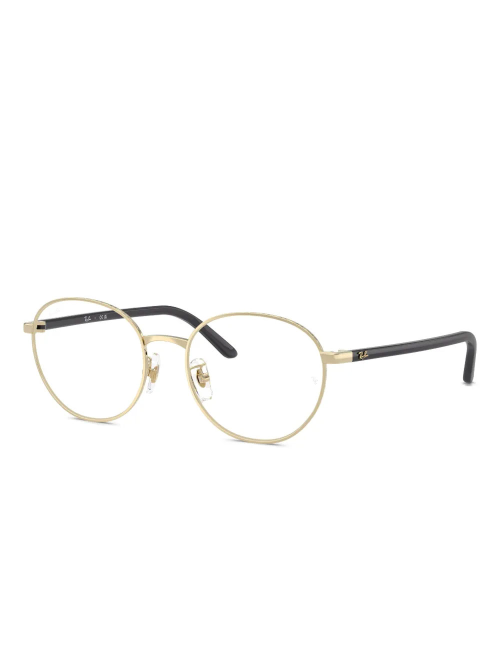 Ray-Ban RB6538D metallic round-frame glasses | Men | Image 2