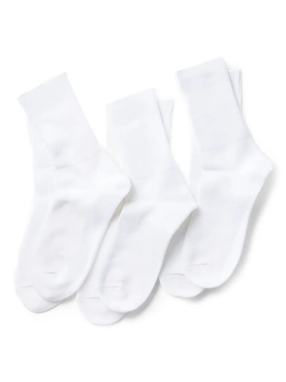 RoToTo ribbed socks | White | Image 1