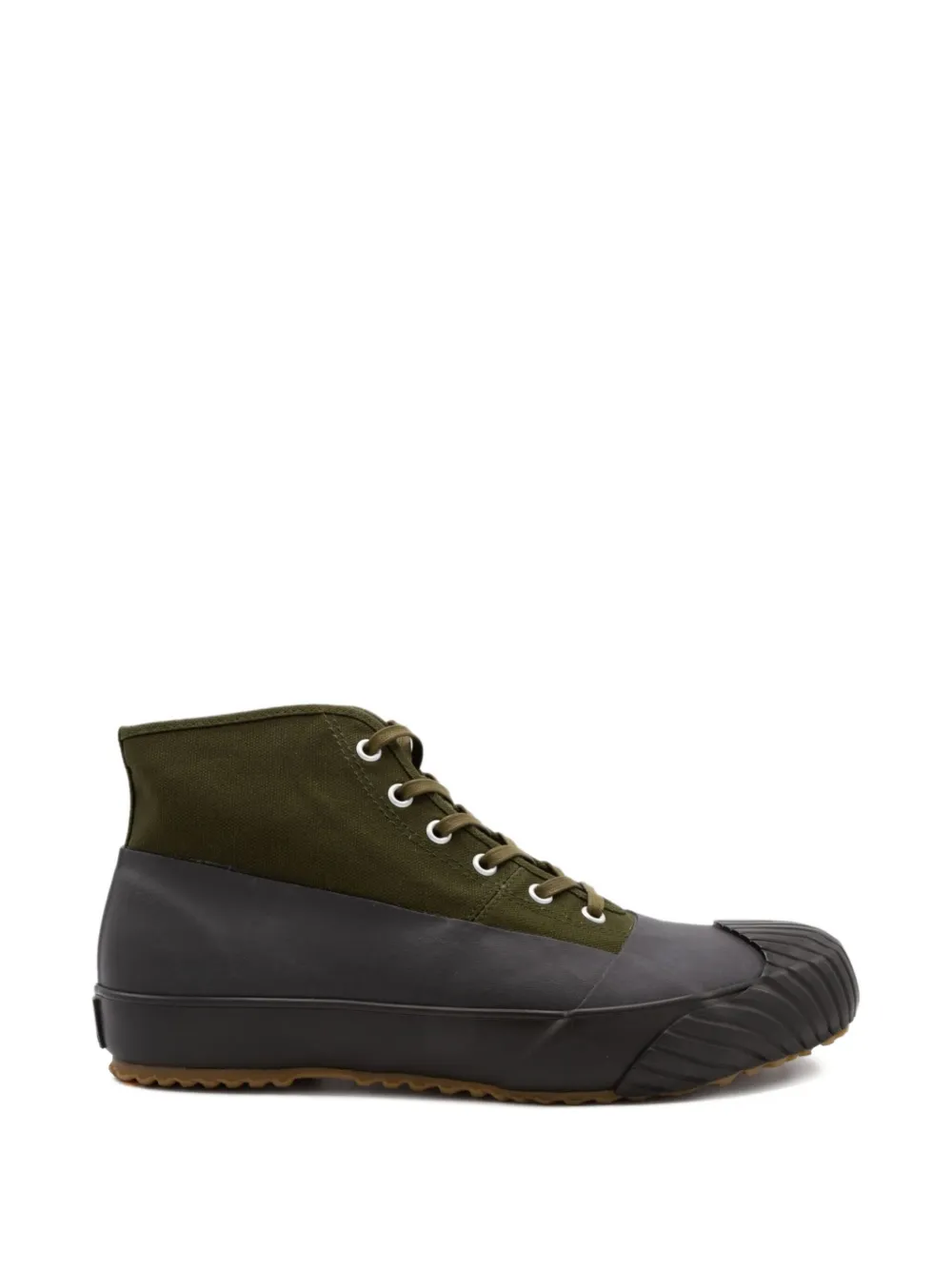 Moonstar Alweather rubberised canvas sneakers Black