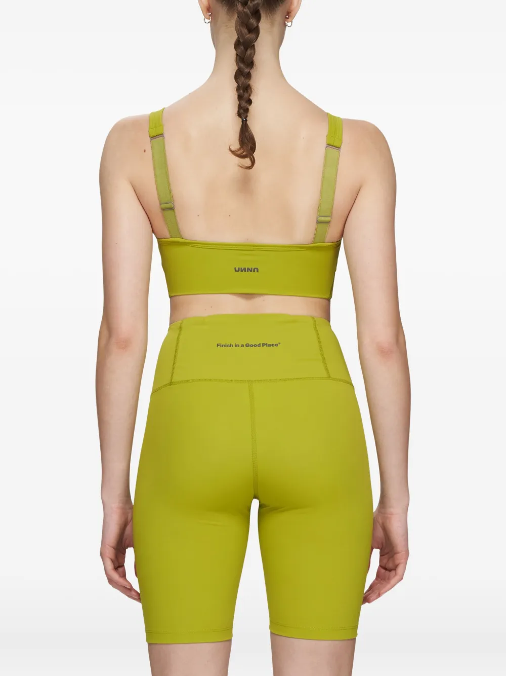 UNNA Bh met logoprint Groen