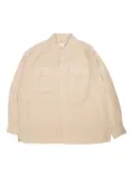 Ts(S) flap-pockets shirt - Neutrals