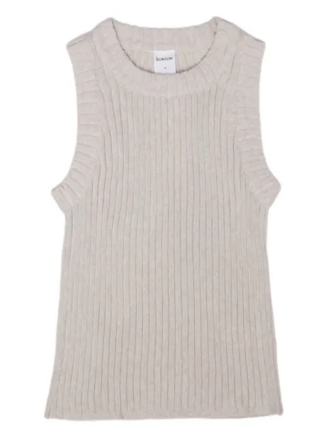 Kowtow ribbed sleeveless tank top