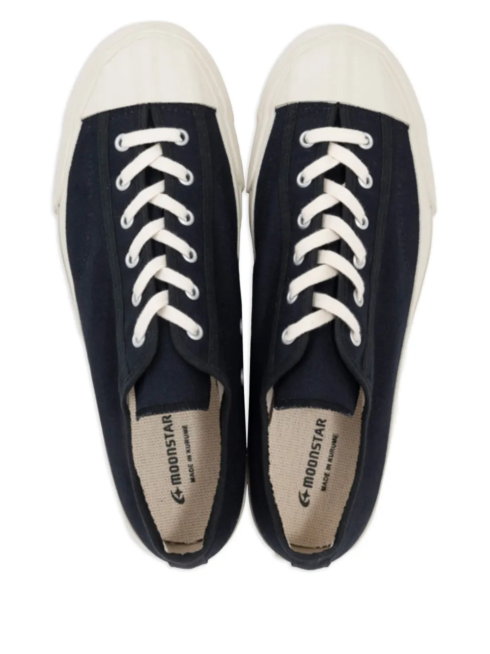 Moonstar canvas low-top sneakers Blue