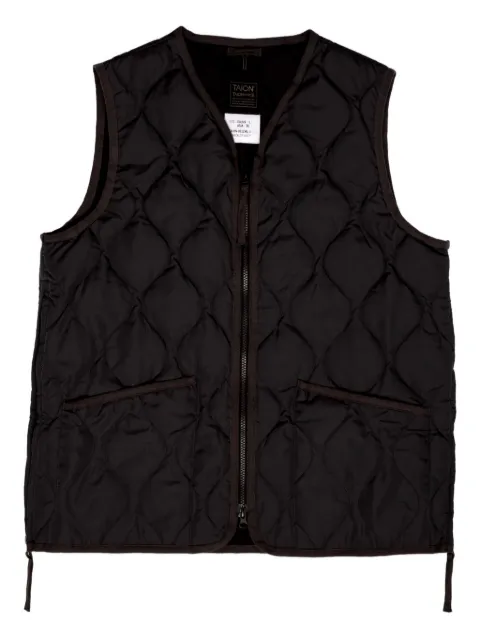 Taion V-neck down gilet 