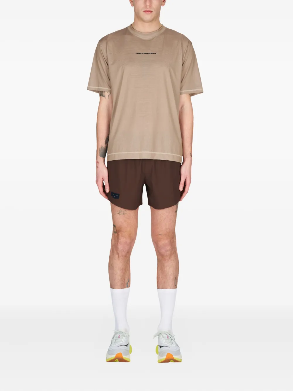 UNNA elastic-waistband performance shorts | Track & Running Shorts | Image 2