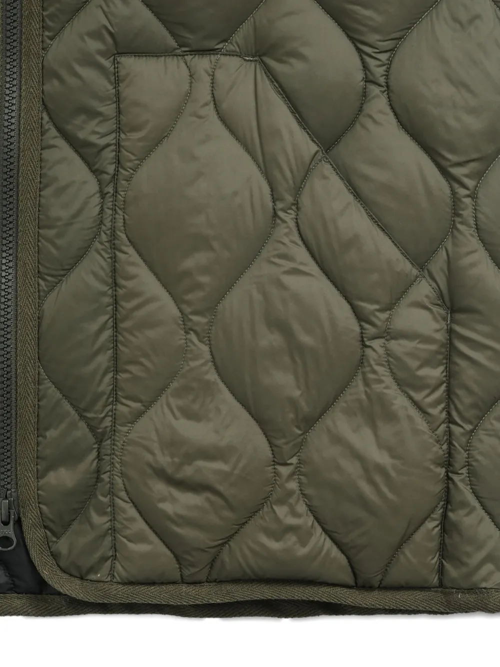 Taion Bodywarmer met V-hals Groen