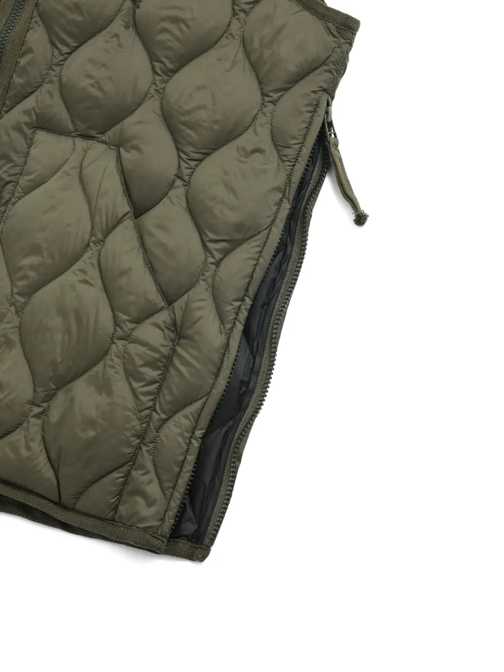 Taion Bodywarmer met V-hals Groen