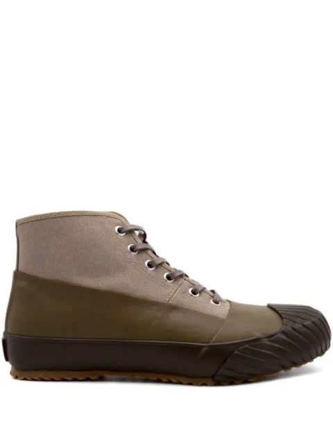 Moonstar Alweather rubberised high-top sneakers