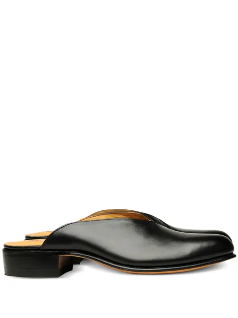 Chamula Wright leather mules