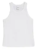 Kowtow racerback tank top - White