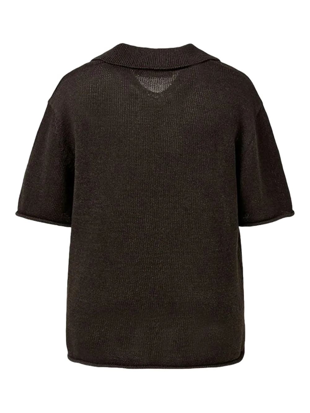 Amomento fine-knit polo shirt | Image 2