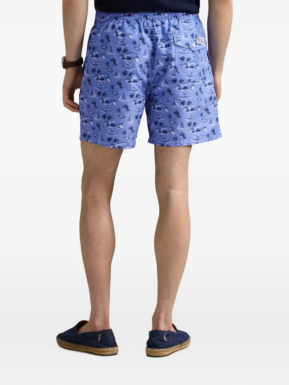 Polo Ralph Lauren Trainingsshorts met grafische print Blauw