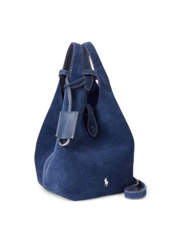 Polo Ralph Lauren スエード ハンドバッグ | ブルー | FARFETCH JP