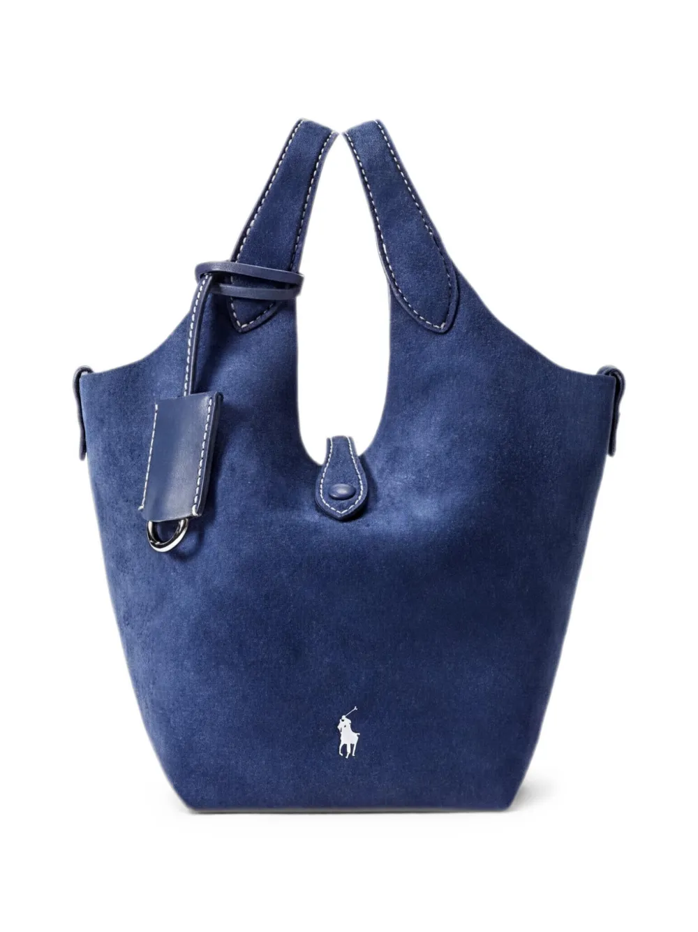 レディース LAUREN RALPH LAUREN スエード ハンドバッグ h434
