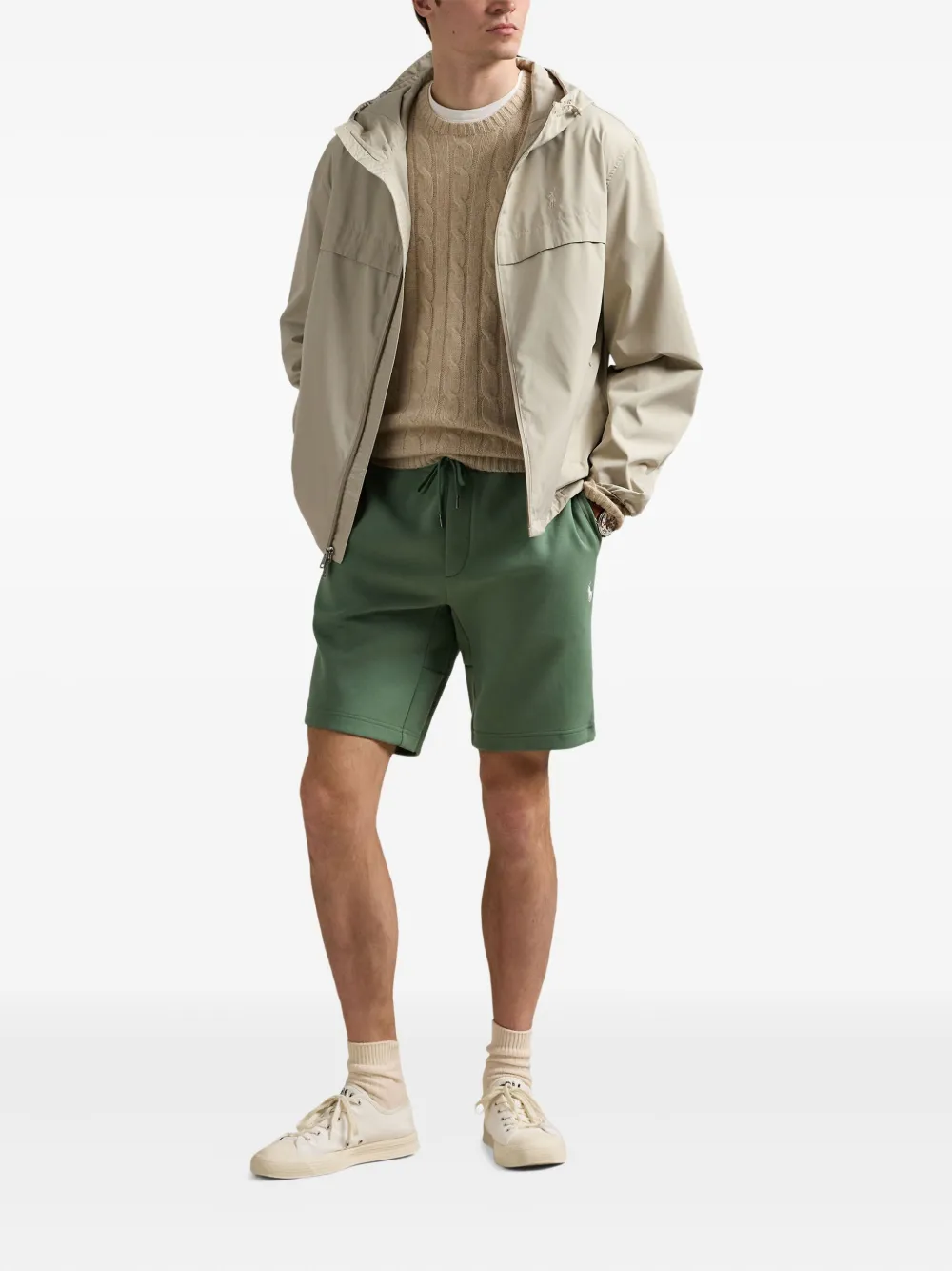 Polo Ralph Lauren Shorts met trekkoordtaille Groen