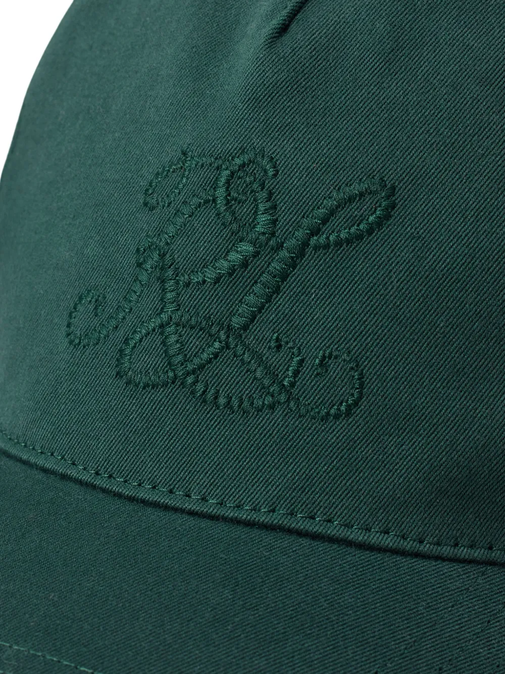 Ralph Lauren Purple Label Honkbalpet met geborduurd logo Groen