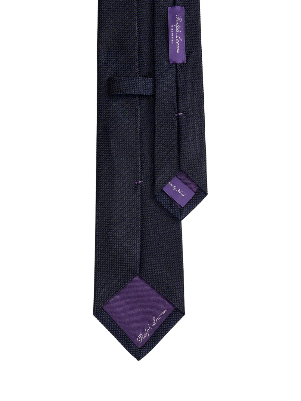 Ralph Lauren Purple Label Zijden stropdas Blauw