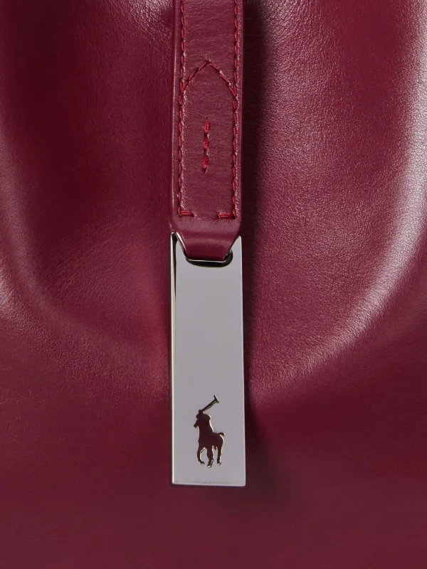 Polo Ralph Lauren Polo ID レザーバッグ | レッド | FARFETCH JP