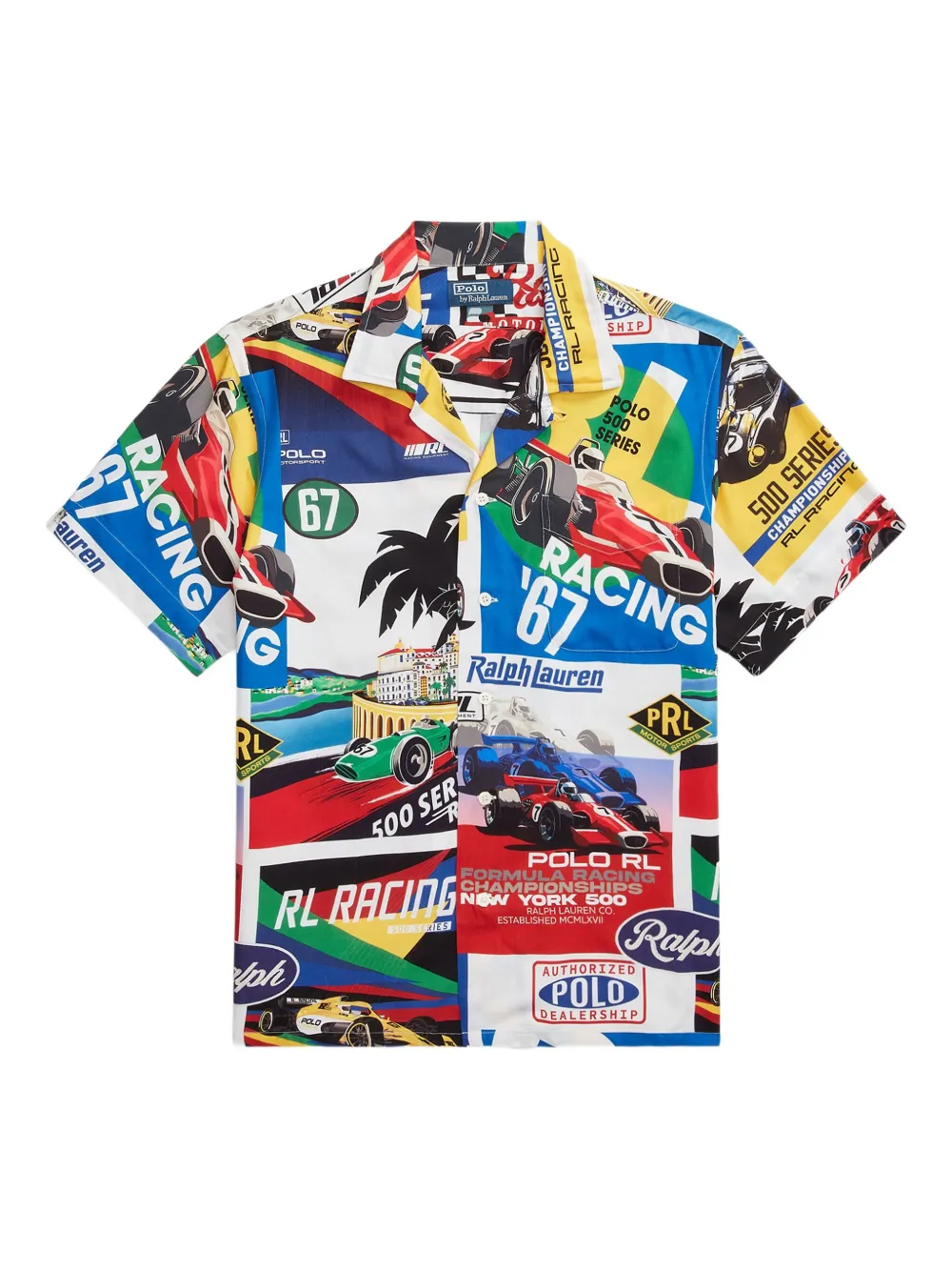 Polo Ralph Lauren Prix プリント シャツ - ホワイト Polo Ralph Lauren Prix プリント シャツ - ホワイト