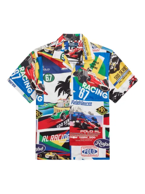 Polo Ralph Lauren Prix Poster-print shirt