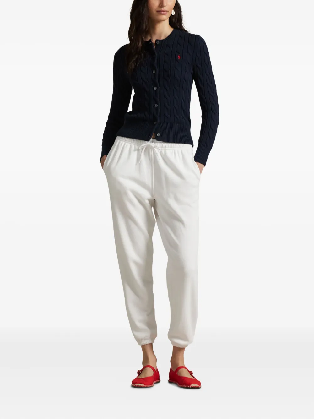 Polo Ralph Lauren Trainingsbroek met trekkoord Wit