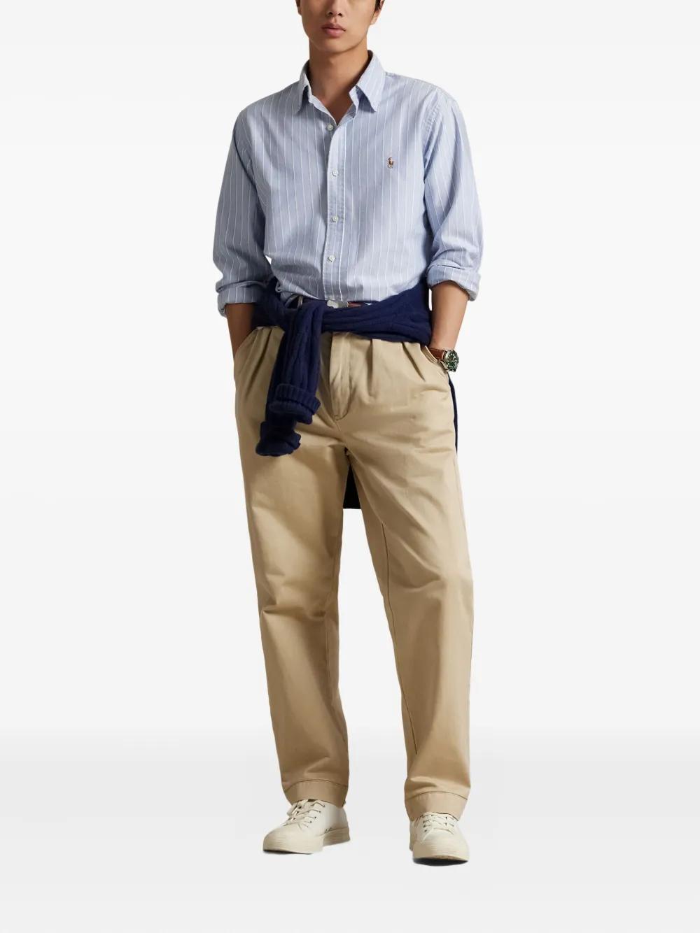 Polo Ralph Lauren striped Oxford shirt | Image 2